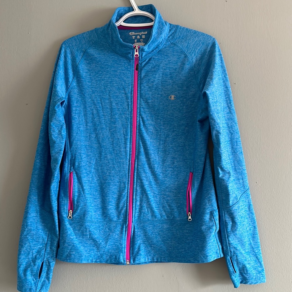 Champion zipper down sweater size M